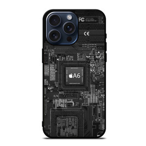 Apple A6 Technology Image iPhone 15 Pro Max Case Cover Apple A6 Technology Image iPhone 15 Pro Max Case Cover