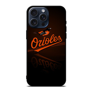 BALTIMORE ORIOLES LOGO iPhone 15 Pro Max Case Cover BALTIMORE ORIOLES LOGO iPhone 15 Pro Max Case Cover