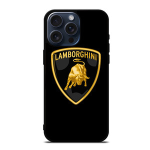 BLACK LAMBORGHINI iPhone 15 Pro Max Case Cover BLACK LAMBORGHINI iPhone 15 Pro Max Case Cover