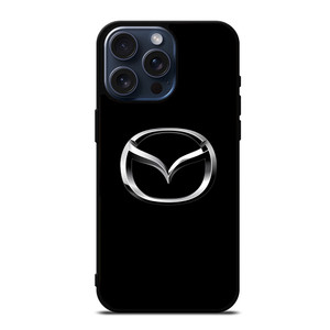 Black Mazda Logo iPhone 15 Pro Max Case Cover Black Mazda Logo iPhone 15 Pro Max Case Cover