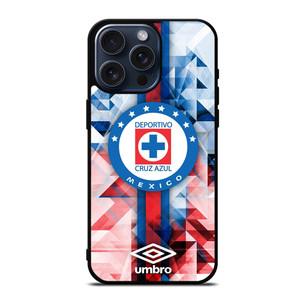 Cruz Azul Football Club Umbro iPhone 15 Pro Max Case Cover Cruz Azul Football Club Umbro iPhone 15 Pro Max Case Cover
