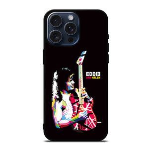 Eddie Van Halen Color iPhone 15 Pro Max Case Cover Eddie Van Halen Color iPhone 15 Pro Max Case Cover