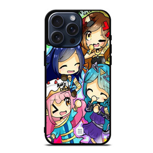 Funneh and The Krew iPhone 15 Pro Max Case Cover Funneh and The Krew iPhone 15 Pro Max Case Cover