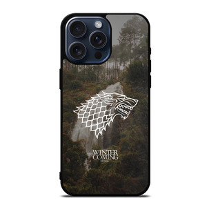 Game Of Thrones House Stark in Nature iPhone 15 Pro Max Case Cover Game Of Thrones House Stark in Nature iPhone 15 Pro Max Case Cover