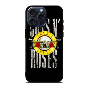 GUNS N ROSES BATCH iPhone 15 Pro Max Case Cover GUNS N ROSES BATCH iPhone 15 Pro Max Case Cover