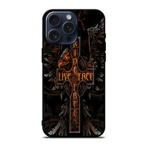 HARLEY RIDE LIVE FREE iPhone 15 Pro Max Case Cover HARLEY RIDE LIVE FREE iPhone 15 Pro Max Case Cover