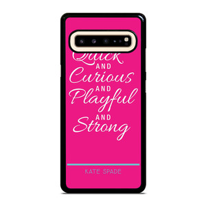 SHE IS KATE SPADE Samsung Galaxy S10 5G Case Cover SHE IS KATE SPADE Samsung Galaxy S10 5G Case Cover