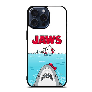 Hello Kitty X Jaws iPhone 15 Pro Max Case Cover Hello Kitty X Jaws iPhone 15 Pro Max Case Cover