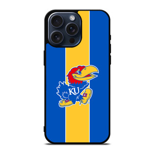 Kansas Jayhawks Logo iPhone 15 Pro Max Case Cover Kansas Jayhawks Logo iPhone 15 Pro Max Case Cover