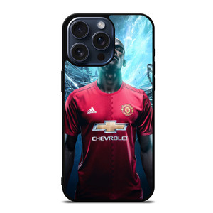 MANCHESTER UNITED PAUL POGBA iPhone 15 Pro Max Case Cover MANCHESTER UNITED PAUL POGBA iPhone 15 Pro Max Case Cover