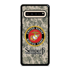 USMC US Marine Corps Samsung Galaxy S10 5G Case Cover USMC US Marine Corps Samsung Galaxy S10 5G Case Cover