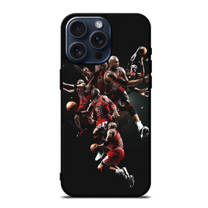 MICHAEL JORDAN ACTIONS iPhone 15 Pro Max Case Cover MICHAEL JORDAN ACTIONS iPhone 15 Pro Max Case Cover