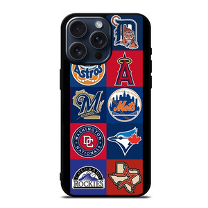 MLB Team Logo 1 iPhone 15 Pro Max Case Cover MLB Team Logo 1 iPhone 15 Pro Max Case Cover