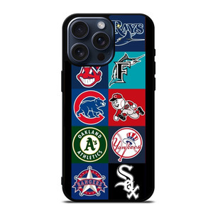 MLB Team Logo 2 iPhone 15 Pro Max Case Cover MLB Team Logo 2 iPhone 15 Pro Max Case Cover