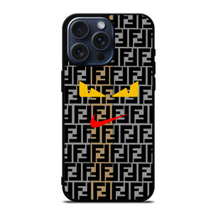 NIKE FENDI ROMA EYES iPhone 15 Pro Max Case Cover NIKE FENDI ROMA EYES iPhone 15 Pro Max Case Cover