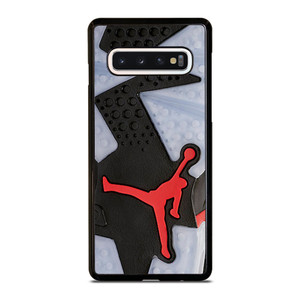 Air Jordan Black Red Sole Samsung Galaxy S10 Case Cover Air Jordan Black Red Sole Samsung Galaxy S10 Case Cover