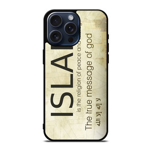 PEACE AND MERCY ISLAM iPhone 15 Pro Max Case Cover PEACE AND MERCY ISLAM iPhone 15 Pro Max Case Cover