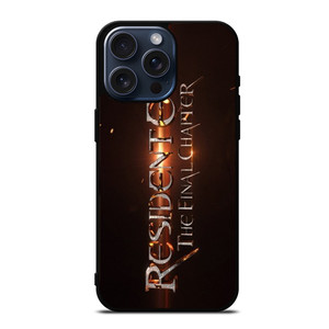 RESIDENT EVIL FINAL CHAPTER iPhone 15 Pro Max Case Cover RESIDENT EVIL FINAL CHAPTER iPhone 15 Pro Max Case Cover