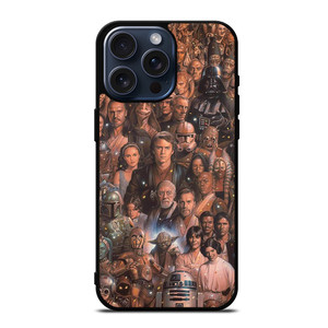 Star Wars Movie Collage iPhone 15 Pro Max Case Cover Star Wars Movie Collage iPhone 15 Pro Max Case Cover