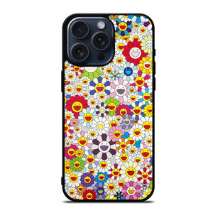 Takashi Murakami Flower Ball iPhone 15 Pro Max Case Cover Takashi Murakami Flower Ball iPhone 15 Pro Max Case Cover