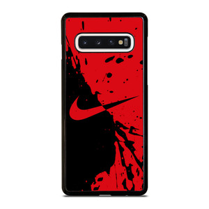 Black Red Nike Samsung Galaxy S10 Case Cover Black Red Nike Samsung Galaxy S10 Case Cover