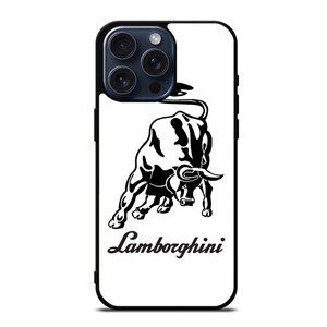 WHITE LAMBORGHINI iPhone 15 Pro Max Case Cover WHITE LAMBORGHINI iPhone 15 Pro Max Case Cover