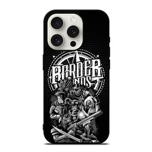 BORDERLANDS MONOCHROME iPhone 15 Pro Case Cover BORDERLANDS MONOCHROME iPhone 15 Pro Case Cover