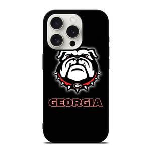 GEORGIA BULLDOGS LOGO iPhone 15 Pro Case Cover GEORGIA BULLDOGS LOGO iPhone 15 Pro Case Cover