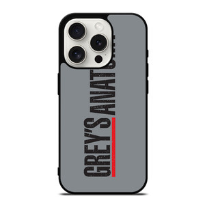 GREY'S ANATOMY iPhone 15 Pro Case Cover GREY'S ANATOMY iPhone 15 Pro Case Cover