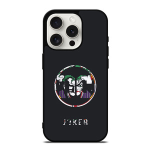 Joker DC Logo iPhone 15 Pro Case Cover Joker DC Logo iPhone 15 Pro Case Cover