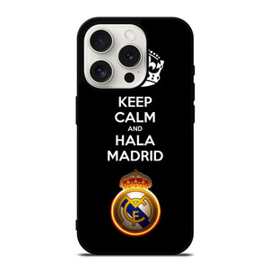 KEEP CALM AND HALA MADRID iPhone 15 Pro Case Cover KEEP CALM AND HALA MADRID iPhone 15 Pro Case Cover