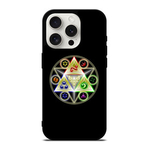 Legend Of Zelda Symbols Art iPhone 15 Pro Case Cover Legend Of Zelda Symbols Art iPhone 15 Pro Case Cover