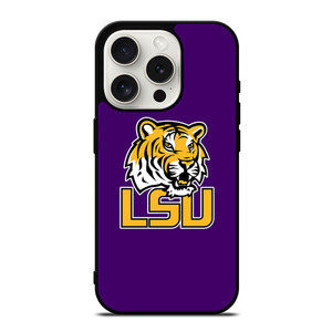 LSU Tigers Emblem iPhone 15 Pro Case Cover LSU Tigers Emblem iPhone 15 Pro Case Cover
