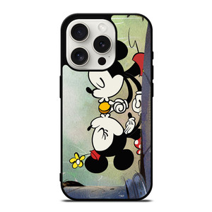 MICKEY MINNIE KISS iPhone 15 Pro Case Cover MICKEY MINNIE KISS iPhone 15 Pro Case Cover