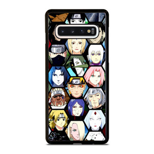 Naruto All Characters Face Samsung Galaxy S10 Case Cover Naruto All Characters Face Samsung Galaxy S10 Case Cover