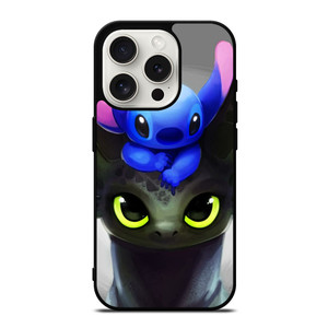Toothless And Stitch Paint iPhone 15 Pro Case Cover Toothless And Stitch Paint iPhone 15 Pro Case Cover