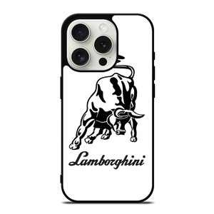 WHITE LAMBORGHINI iPhone 15 Pro Case Cover WHITE LAMBORGHINI iPhone 15 Pro Case Cover