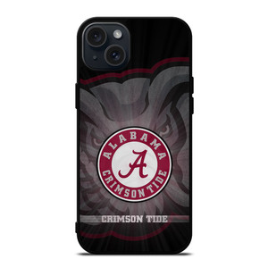 ALABAMA CRIMSON TIDE LOGO iPhone 15 Plus Case Cover ALABAMA CRIMSON TIDE LOGO iPhone 15 Plus Case Cover