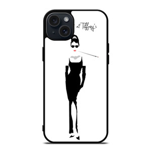 AUDREY HEPBURN BREAKFAST AT TIFFANY'S iPhone 15 Plus Case Cover AUDREY HEPBURN BREAKFAST AT TIFFANY'S iPhone 15 Plus Case Cover
