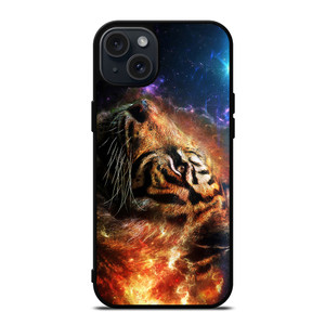 BENGAL TIGER FIRE iPhone 15 Plus Case Cover BENGAL TIGER FIRE iPhone 15 Plus Case Cover