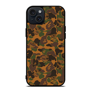 Camo MCM Worldwide iPhone 15 Plus Case Cover Camo MCM Worldwide iPhone 15 Plus Case Cover
