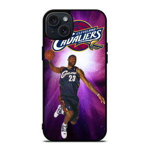 CLEVELAND CAVALIERS KING JAMES iPhone 15 Plus Case Cover CLEVELAND CAVALIERS KING JAMES iPhone 15 Plus Case Cover