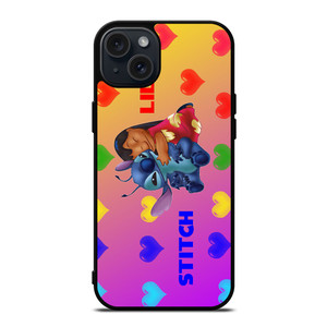 CUTE LILO AND STITCH iPhone 15 Plus Case Cover CUTE LILO AND STITCH iPhone 15 Plus Case Cover