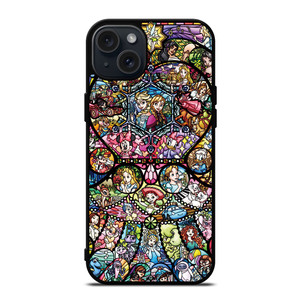 Disney All Character Puzzle iPhone 15 Plus Case Cover Disney All Character Puzzle iPhone 15 Plus Case Cover