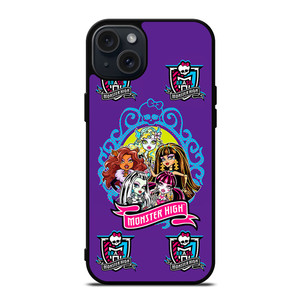 Frankie Stein Monster High Wallpaper iPhone 15 Plus Case Cover Frankie Stein Monster High Wallpaper iPhone 15 Plus Case Cover