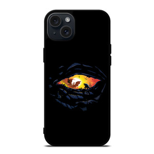 Godzilla War In Eye Painting Art iPhone 15 Plus Case Cover Godzilla War In Eye Painting Art iPhone 15 Plus Case Cover