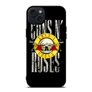 GUNS N ROSES BATCH iPhone 15 Plus Case Cover GUNS N ROSES BATCH iPhone 15 Plus Case Cover