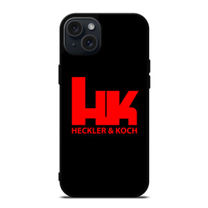 HECKLER & KOCH LOGO iPhone 15 Plus Case Cover HECKLER & KOCH LOGO iPhone 15 Plus Case Cover