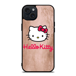 HELLO KITTY FACE iPhone 15 Plus Case Cover HELLO KITTY FACE iPhone 15 Plus Case Cover