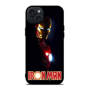 IRON MAN BLACK SHADOW iPhone 15 Plus Case Cover IRON MAN BLACK SHADOW iPhone 15 Plus Case Cover